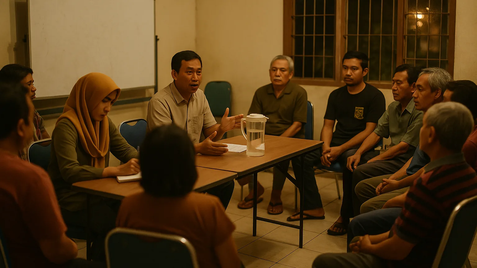 Contoh notulen & susunan acara rapat pengurus