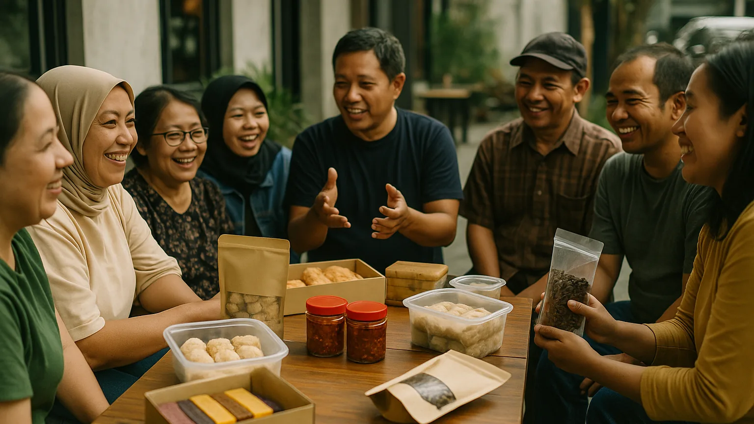 Website satu halaman untuk komunitas Anda