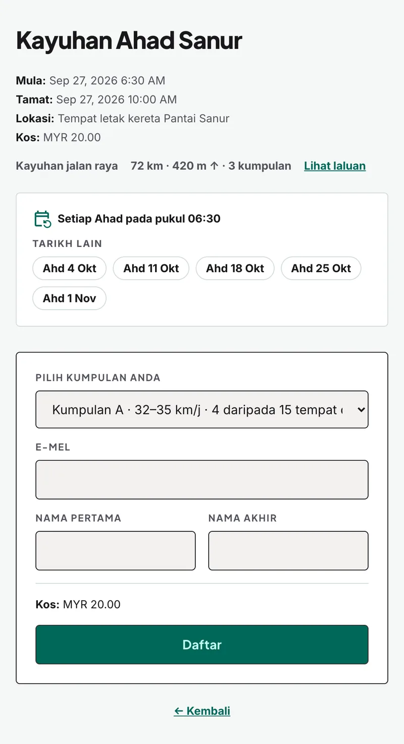 Laman web yang sentiasa terkini dengan sendirinya