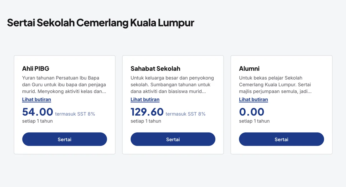 Pendaftaran yang berjalan sendiri