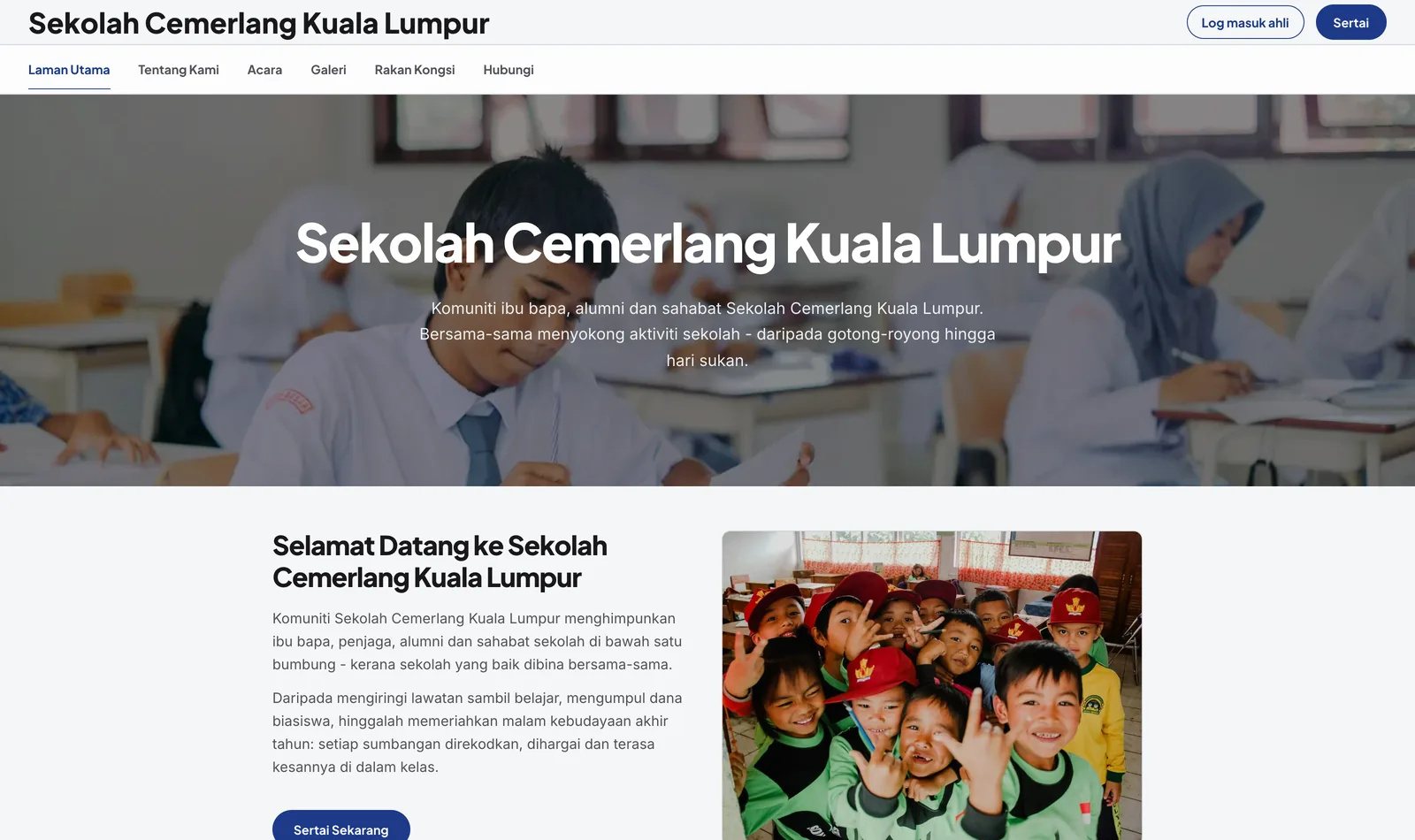Laman web yang sentiasa terkini dengan sendirinya