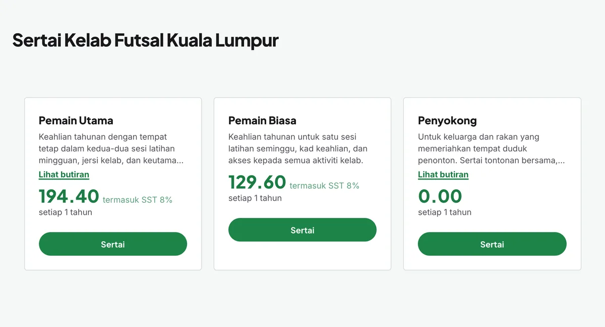 Pendaftaran yang berjalan sendiri
