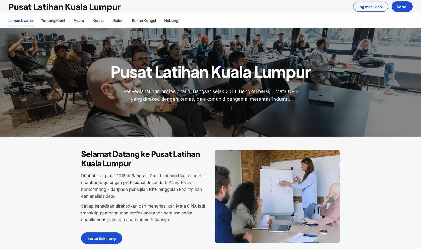 Laman web yang sentiasa terkini dengan sendirinya
