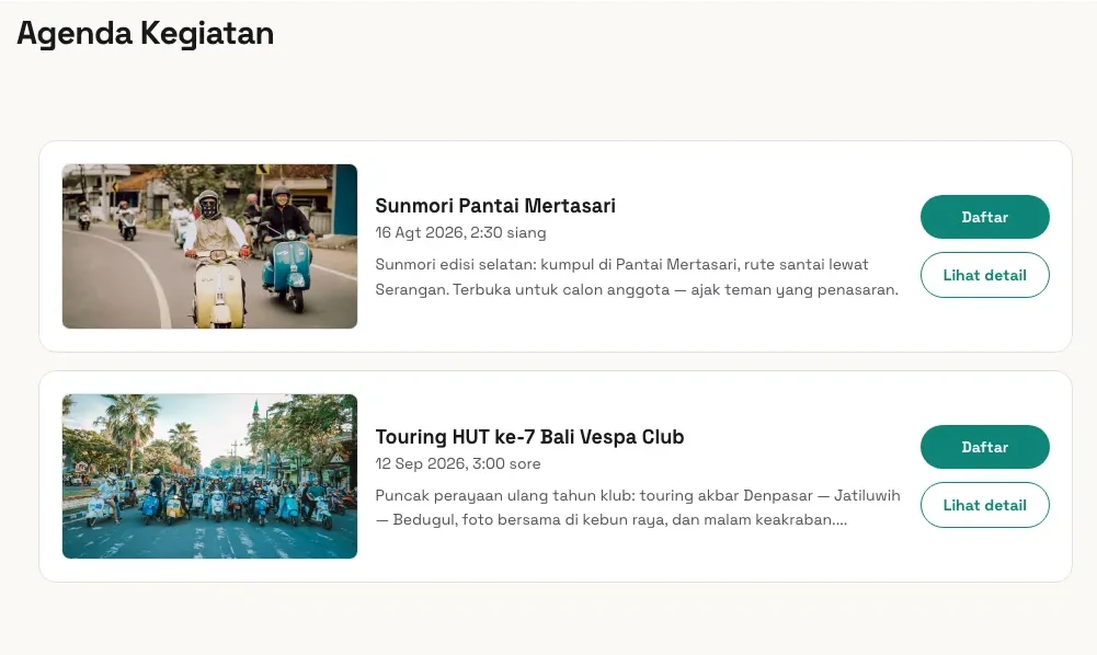 Dari kopdar sampai kompetisi