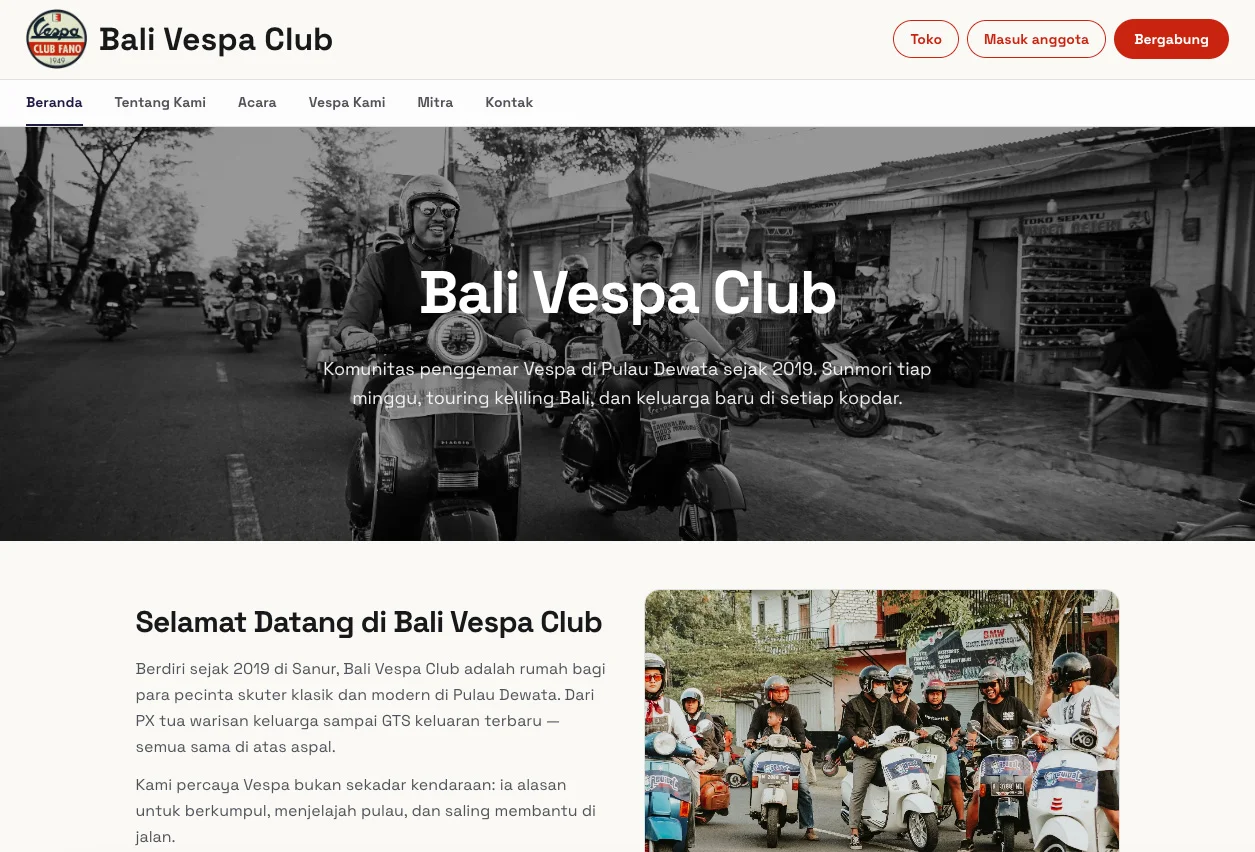 Situs web yang selalu terkini dengan sendirinya