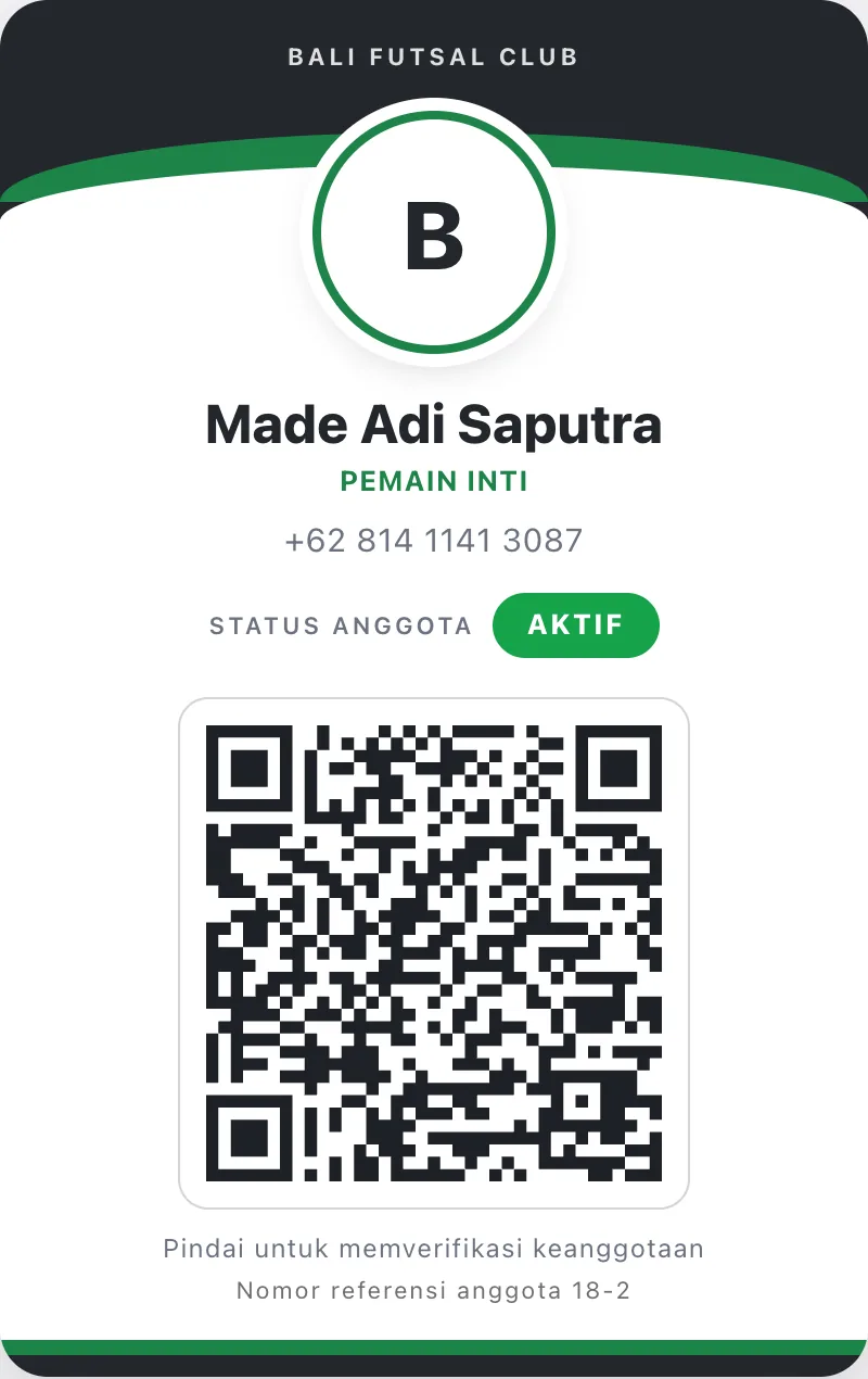 Kartu anggota yang tidak bisa berbohong